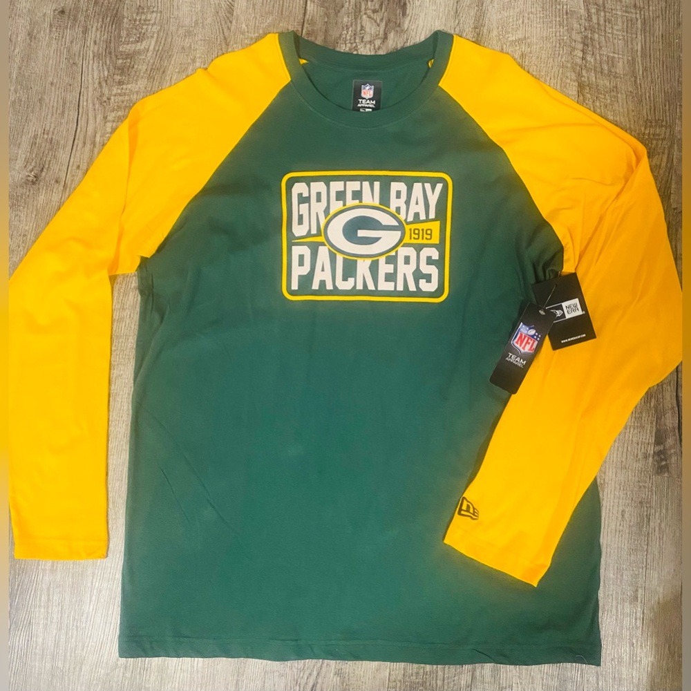 NFL Green Bay Packers men’s XL long tee NEW w/ tags